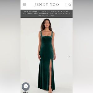 Jenny Yoo Emerald Mara dress!